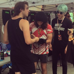 The Waterparks at Vans Warped Tour 2016 at the Perfect Vodka Amphitheater in West Palm Beach, Florida